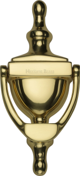 Urn Knocker 6Inch Polished Brass